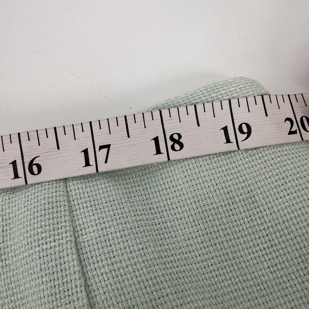 Linda Allard Ellen Tracy 100% Linen Pencil Skirt Women Plus 24 Aqua Midi Vtg NEW - Picture 8 of 9